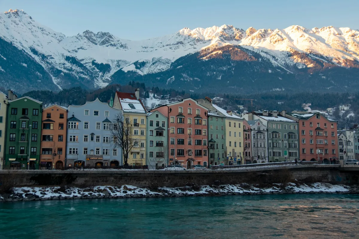 Arrival in Innsbruck