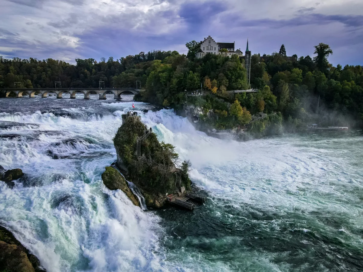 Rhine Falls and Stein Am Rhine